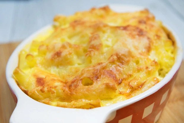 Thymian-Makkaroni Gratin