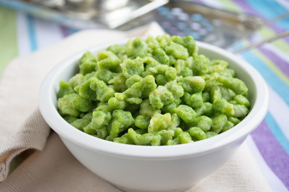 Spinatnockerl