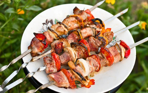 Schaschlikspieße