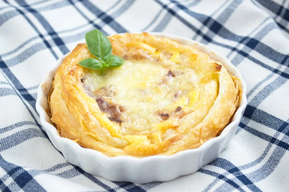 Zwiebel-K&auml;se Tarte