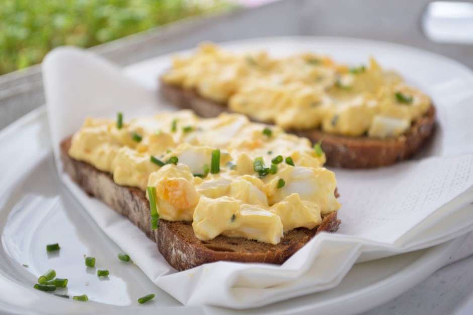 Vegetarischer Eiaufstrich