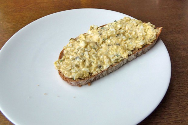 Vegetarischer Eiaufstrich