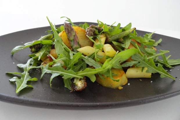 Kartoffel-Spargel-Pfanne