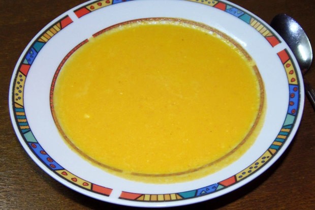 Herzhafte Karottencremesuppe