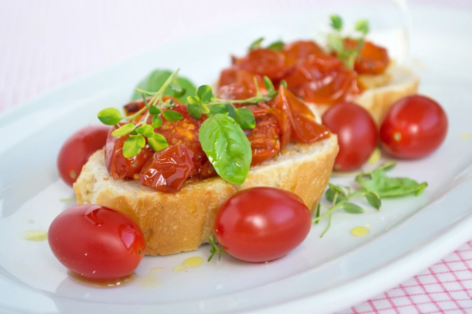 Ciabatta mit R&ouml;sttomaten