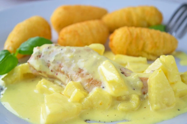 Curry-Ananas-Sauce