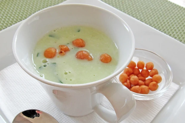 Grüner Cappuccino
