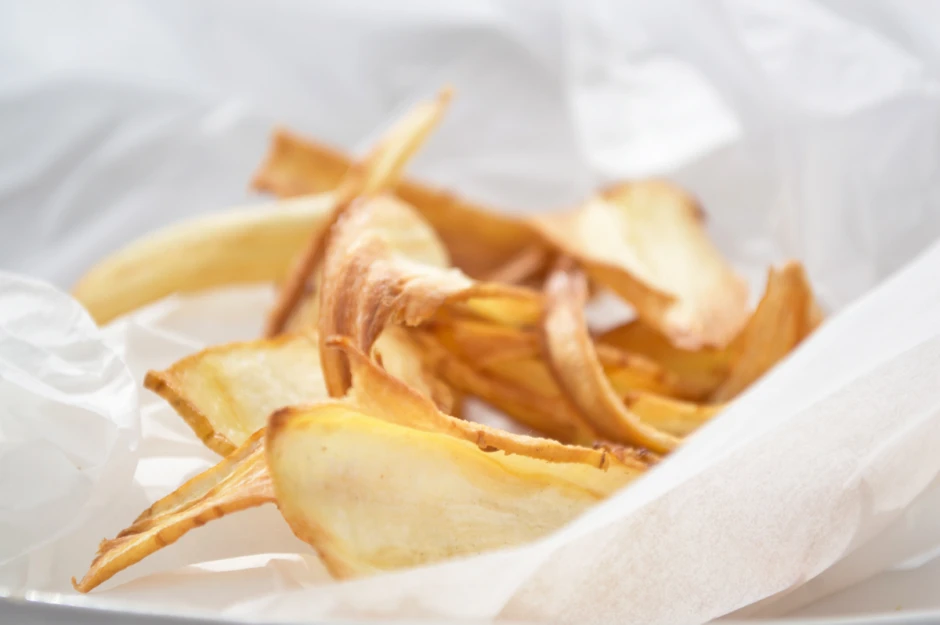 Pastinaken-Chips