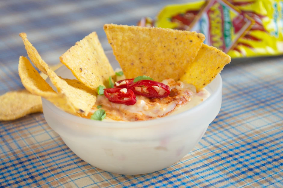 K&auml;se-Chili-Dip