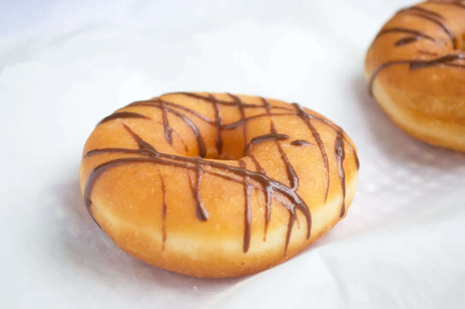 Donuts aus der Fritteuse