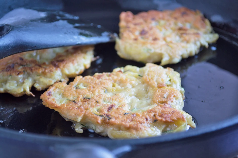 Zucchini-Erd&auml;pfelpuffer