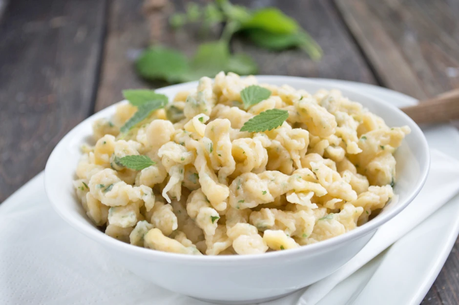 Brennnessel-Sp&auml;tzle