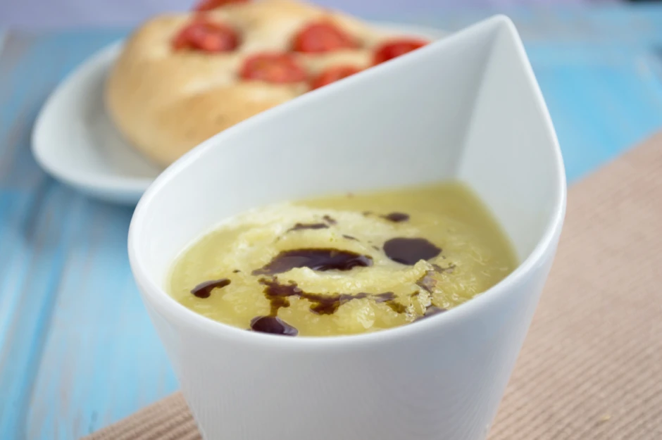 Kürbisschaumsuppe mit Bier