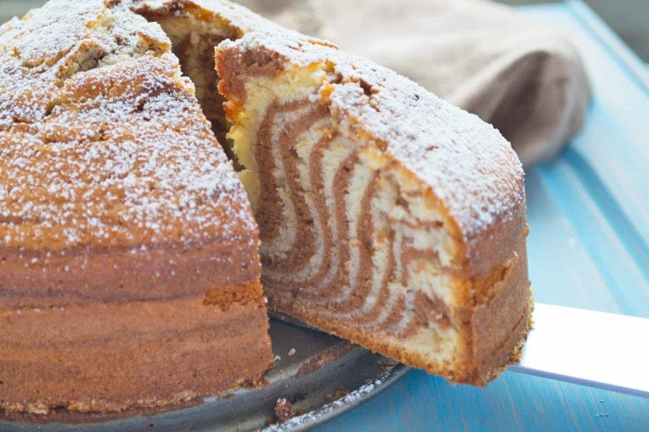 Zebrastreifen - Kuchen