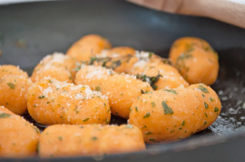 K&uuml;rbis-Kerbel-Gnocchi