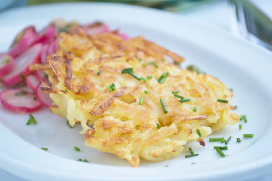 Topfen-Kartoffelpuffer