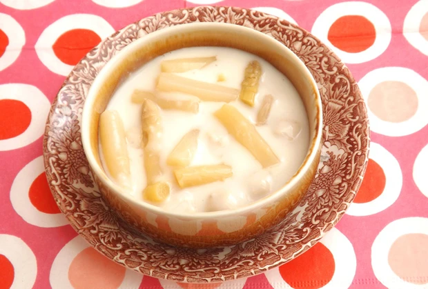 Spargelsuppe