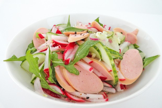 Frühlings-Wurstsalat