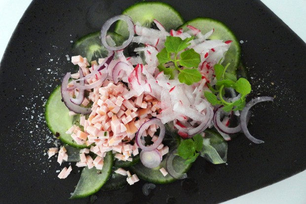 Frühlings-Wurstsalat
