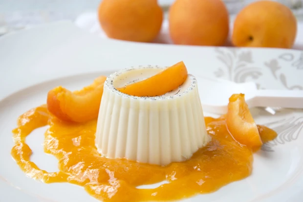 Marillen Panna Cotta