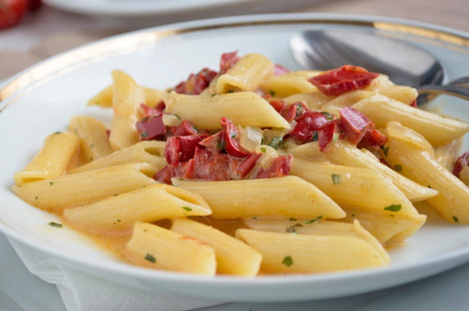 Penne in Paprikasauce