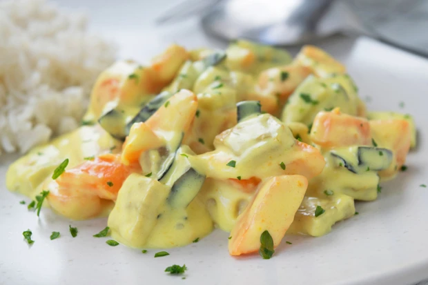 Gemüse India mit Basmati-Reis