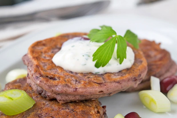 Kidneybohnen Burger