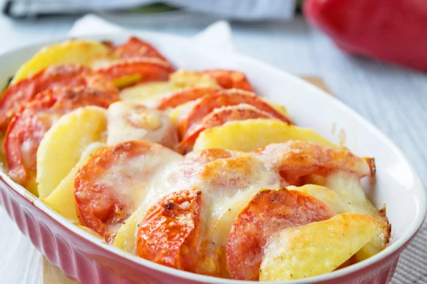 Tomaten-Kartoffel-Auflauf