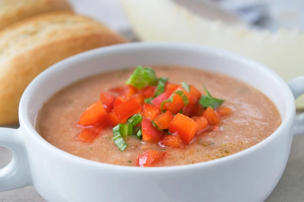 Melonen-Gazpacho