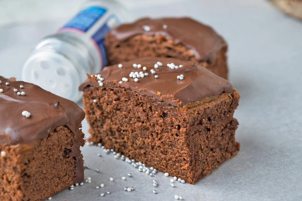 American Triple Chocolate Brownies