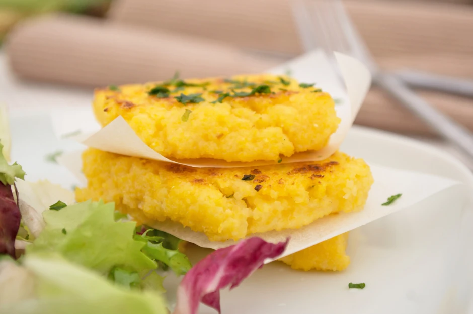 Gebratener Polenta