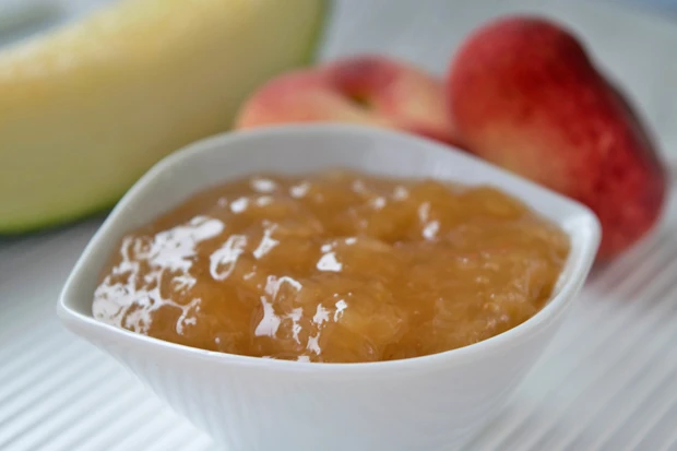 Melonen-Pfirsich-Marmelade