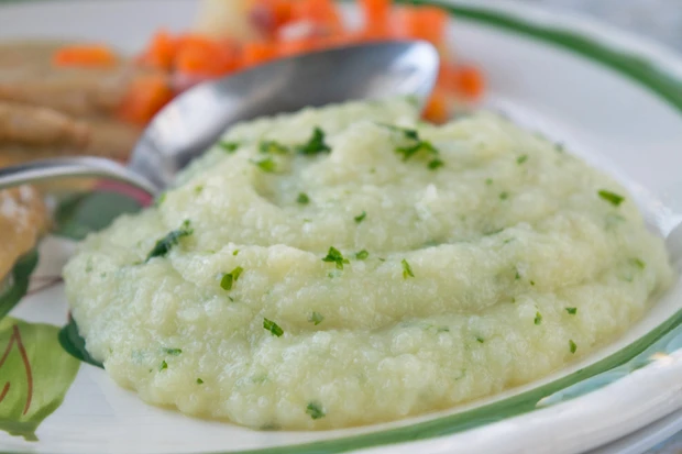Kartoffel-Kohlrabi P&uuml;ree