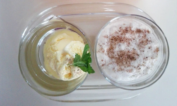 Eis-Zimt-Grieß