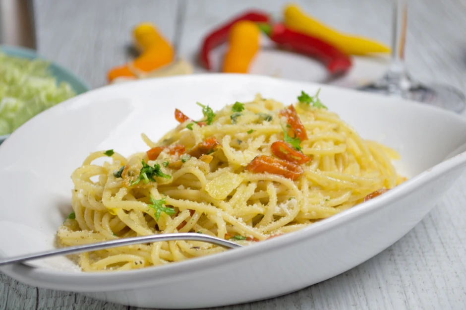 Knoblauchpasta