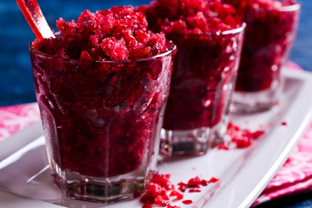 Johannisbeerensorbet