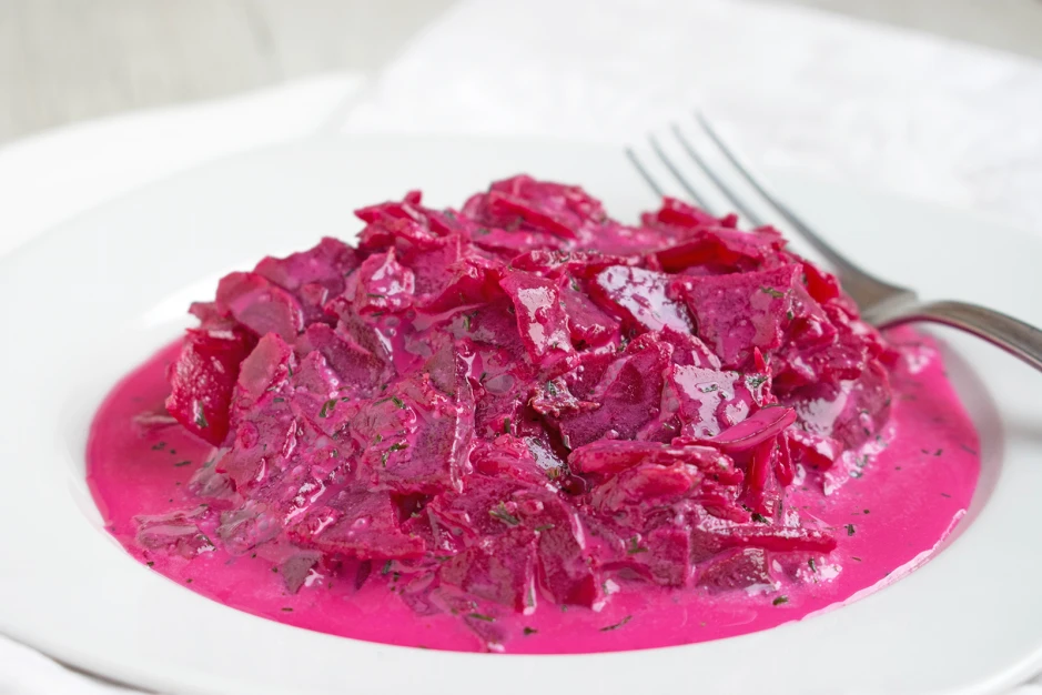 Joghurt-Dill-Rote R&uuml;ben Salat