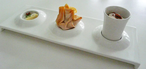 Gorgonzola-Apfel-S&auml;ckchen mit Maple Walnuts