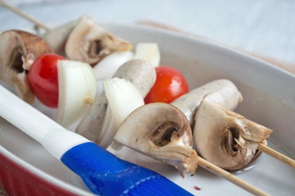 Würstel-Spieße