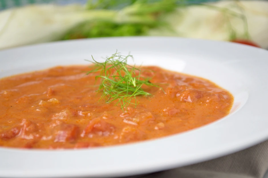 Tomaten-Fenchelsuppe