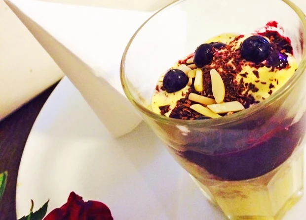 Fünf-Schichten-Dessert