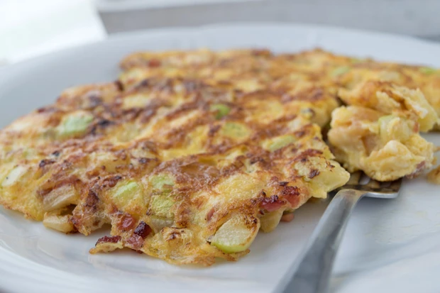 Zucchini Omelett