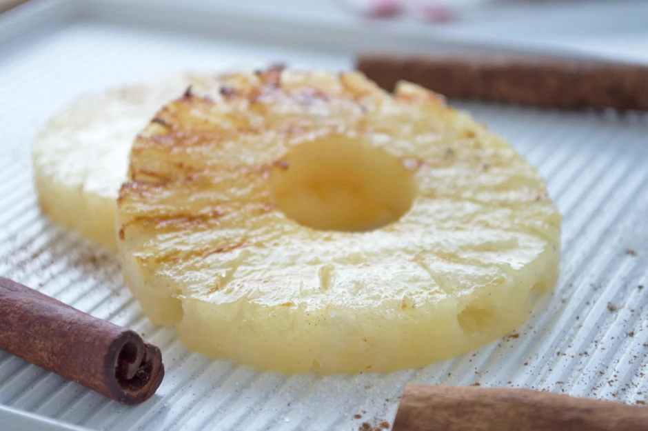 Gegrillte Ananas
