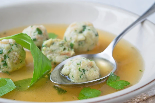Frühlingshafte Bärlauchknödel