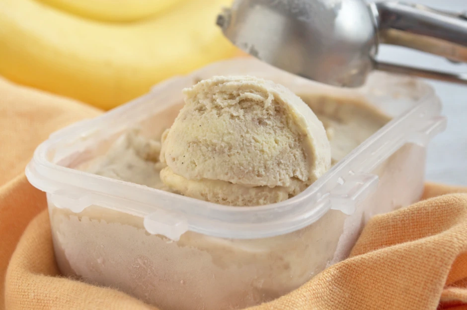 Bananen-Vanille-Eis