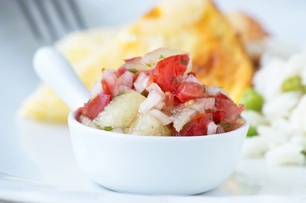Melonensalsa