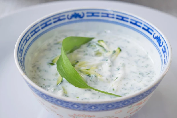 Gurken-B&auml;rlauch-Creme