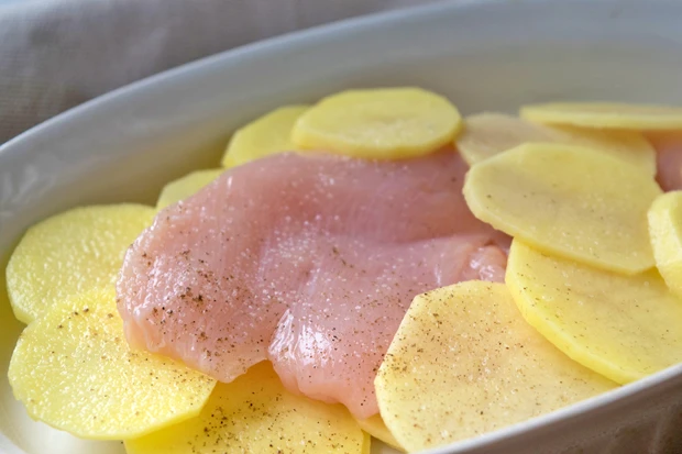 &Uuml;berbackene Schnitzel