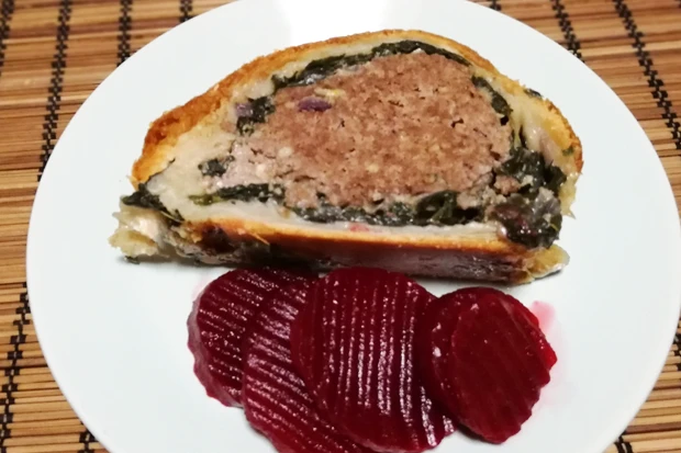 Spinat-Hackbraten