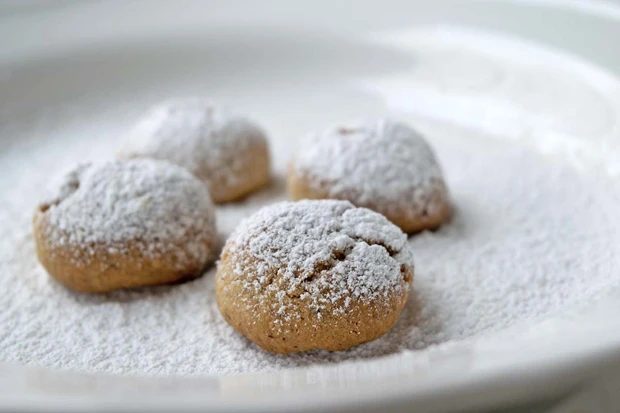 Weihnachtliche Mandelb&auml;llchen